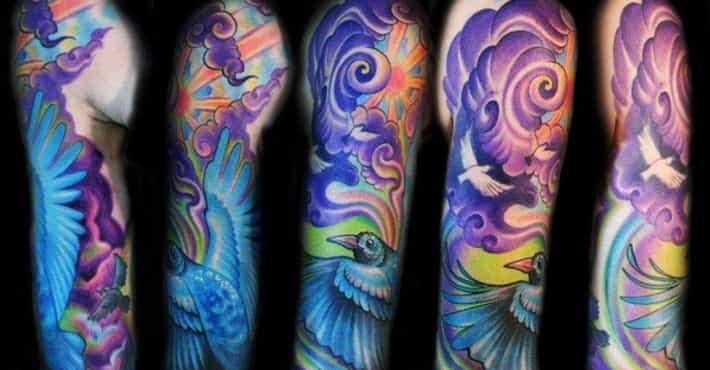 Full Sleeve Tattoos: Picture List Of Full Sleeve Tattoo Designs